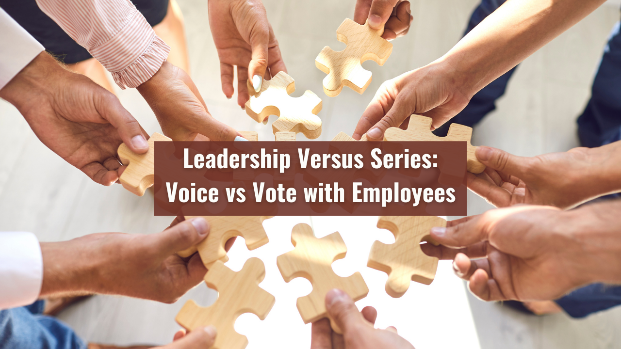 Leadership Versus Series: Voice vs Vote with Employees