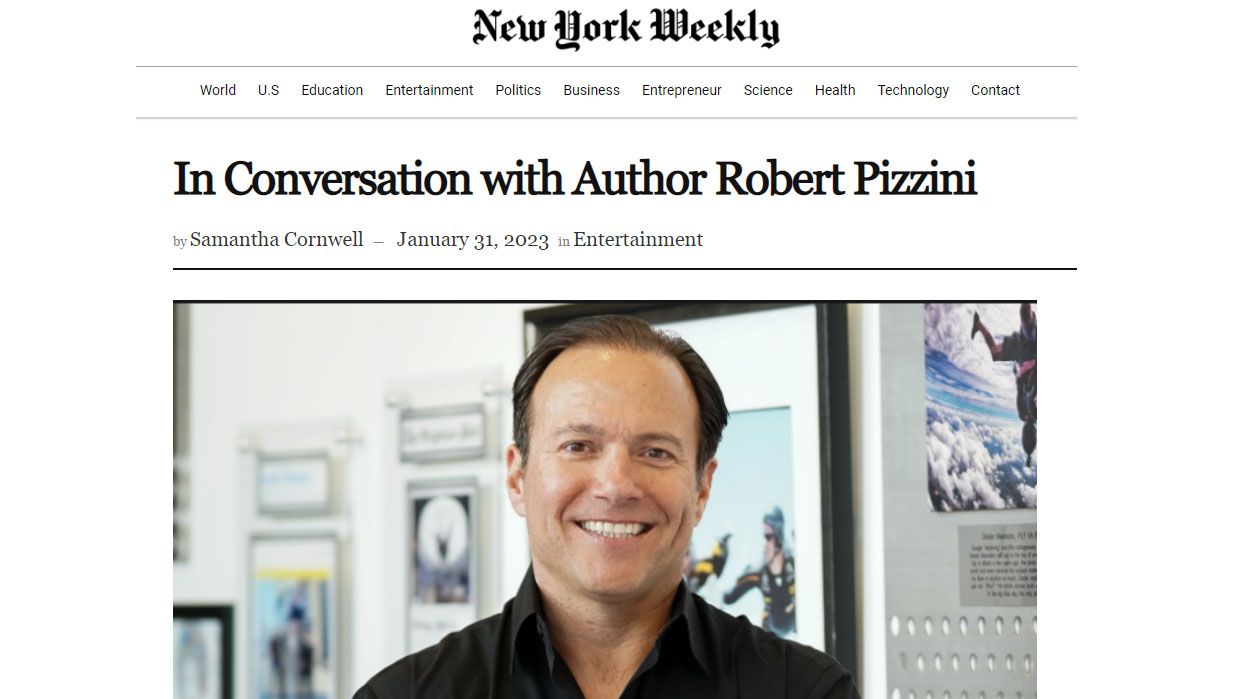 New York Weekly - In Conversation with Author Robert Pizzini
